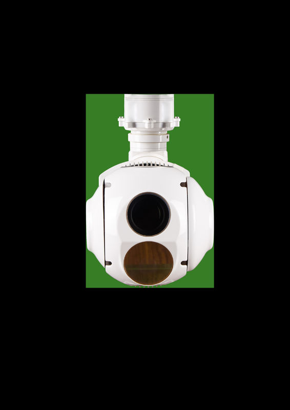 30x Visão Noturna Sensor EO Câmera térmica Electro Óptica UAV Gimbal Camera Drone