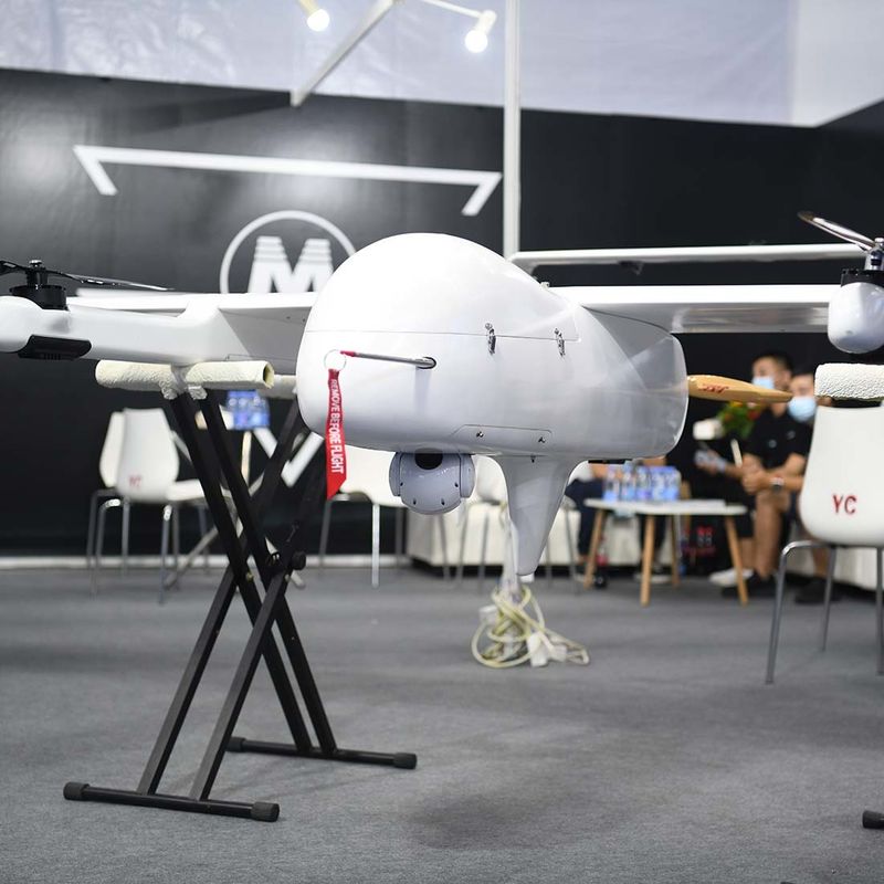 Carga útil alta do UAV do sensor da linha central 1kg EO da precisão 2 da estabilização com saída RS422