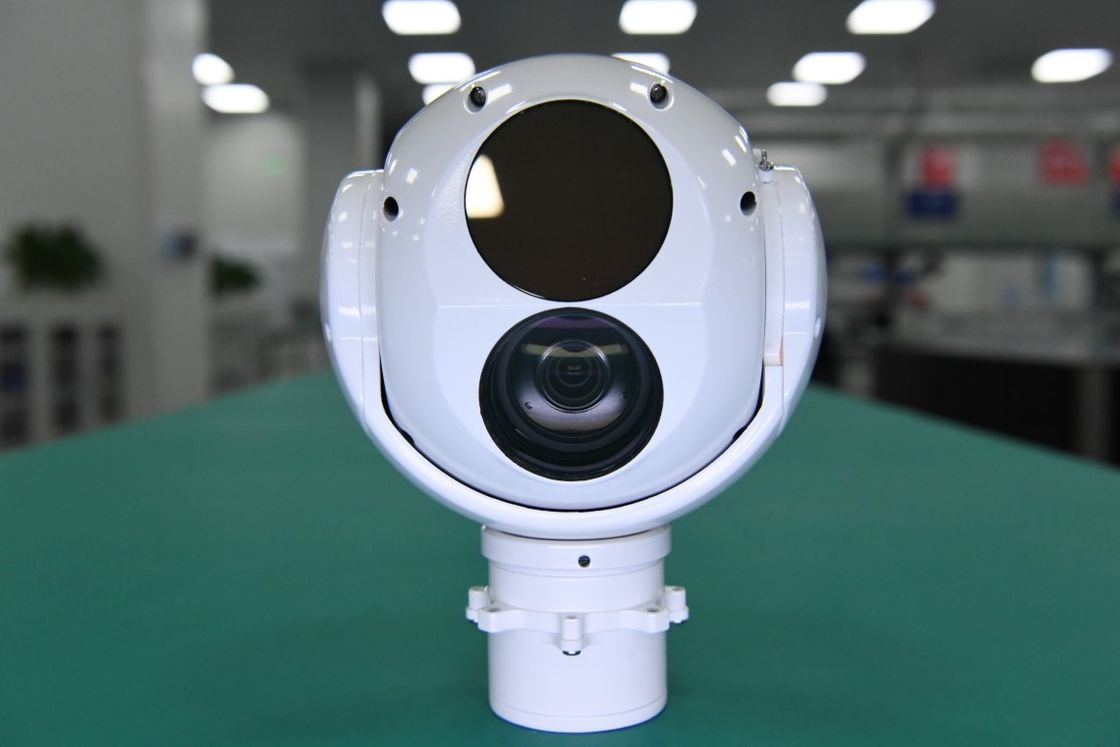 Alta precisão de estabilização 2 eixos 1kg ISR câmera térmica infravermelha com sensor EO IR