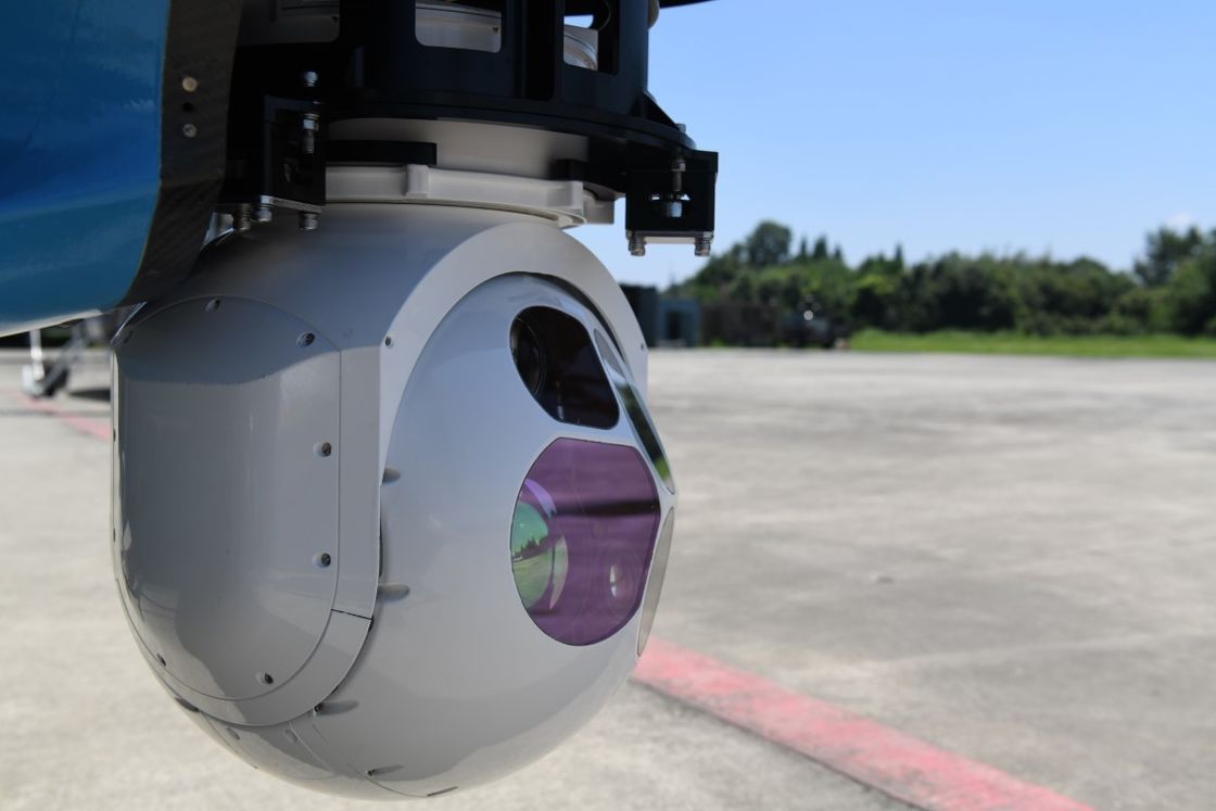 Seguimento de objeto ótico transportado por via aérea do sensor do Duplo-IR da vagem do sistema de DC28V EO eletro