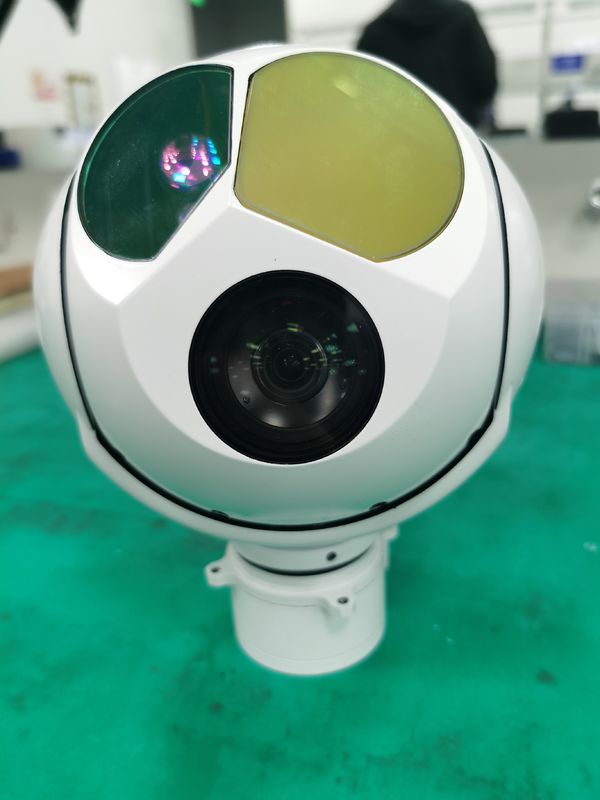 câmera da suspensão Cardan do UAV do sistema de rastreio ótico do eletro do sensor de 35mm IR com saída do IP
