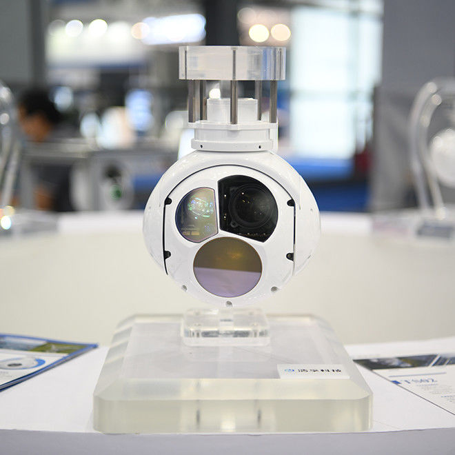 TS02 Dois eixos de alta resolução LWIR UAV térmico de carga útil Gimbal Sensor Camera com Zoom