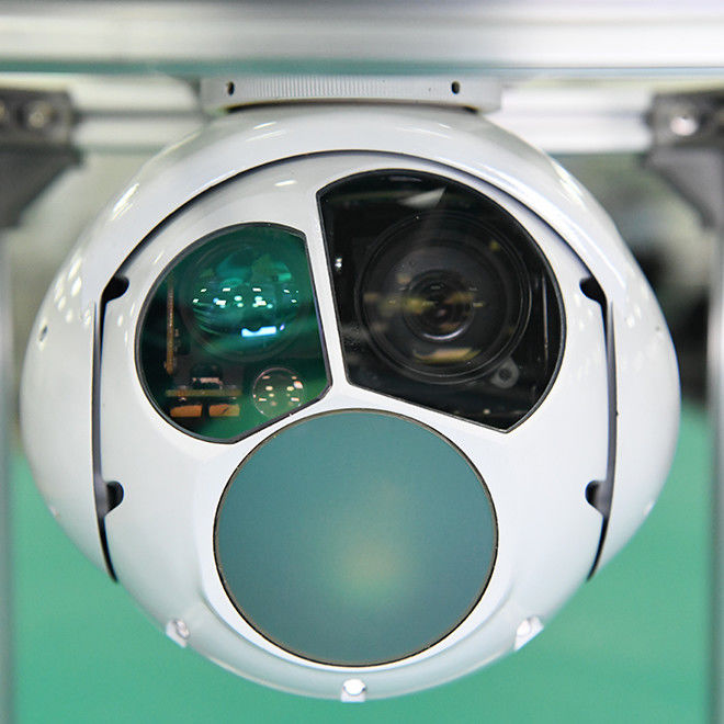 TS02 Dois eixos de alta resolução LWIR UAV térmico de carga útil Gimbal Sensor Camera com Zoom