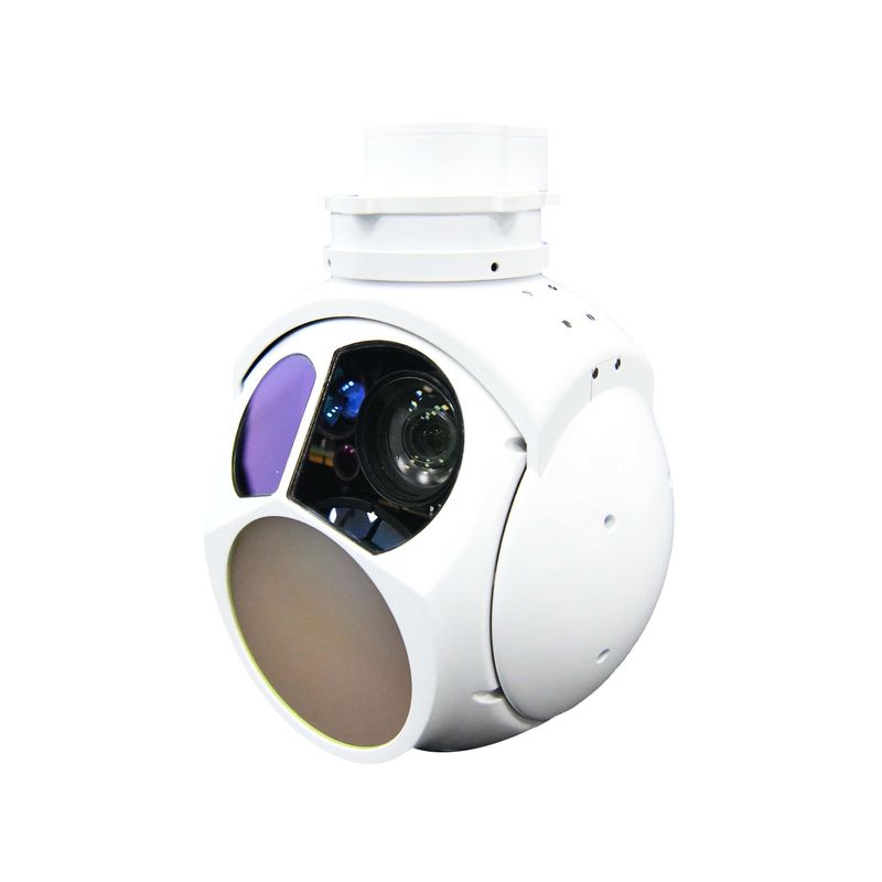 4k HD LWIR PTZ 30x Zoom Óptico UAV Câmera de Segurança Térmica Para Detecção